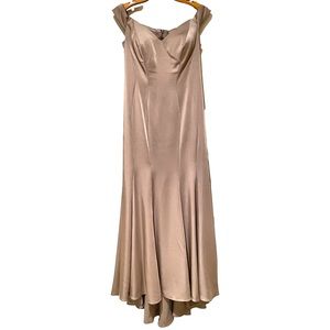 Champagne color gown